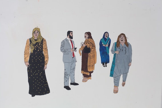 Armaghan butt hadjeera 2025 stencil print 290x210mm image