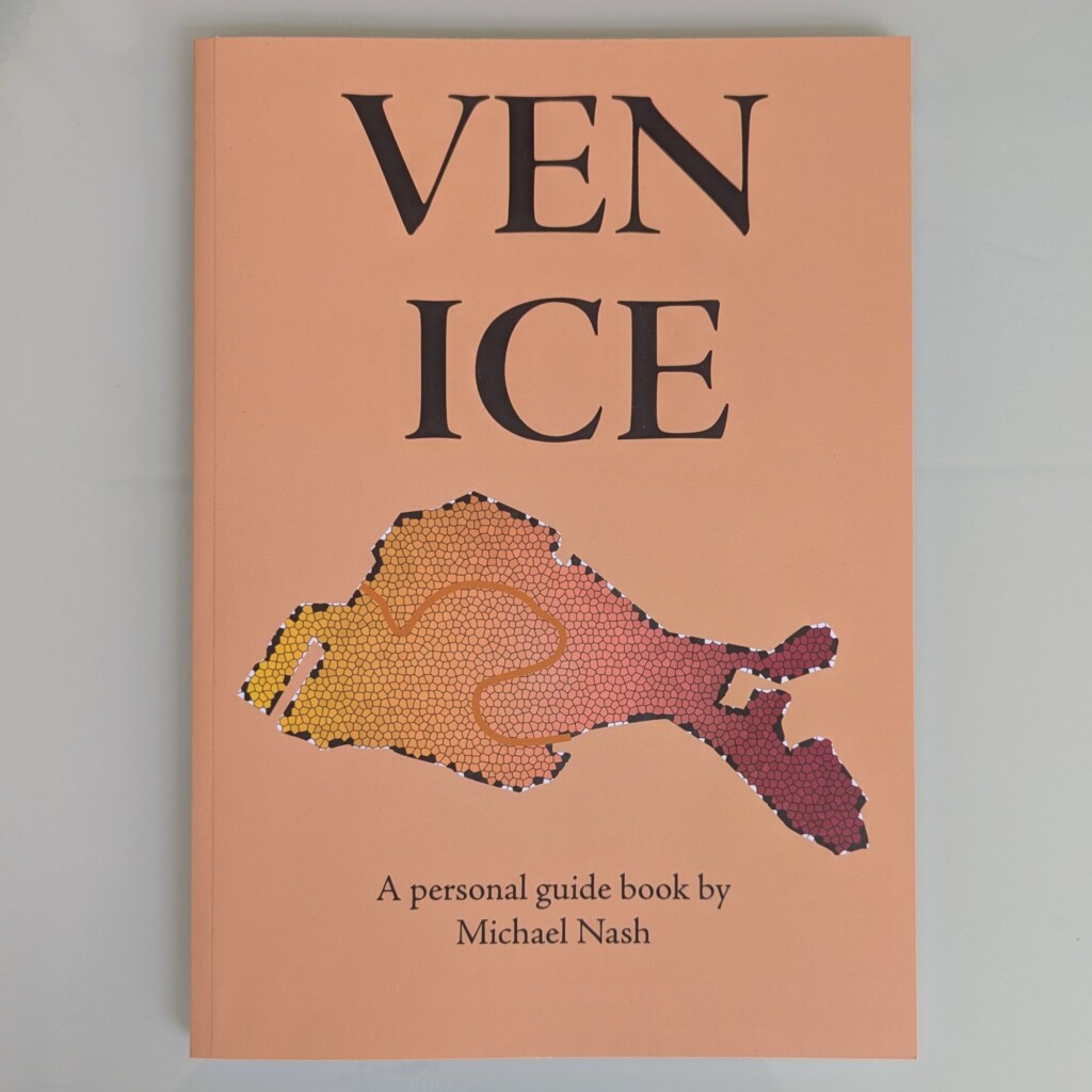 Front cover of Michael Nash's art book about Venice