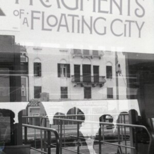 Front cover of Emelia Hewitt's photography book - Fragments of a Floating City