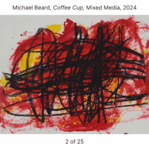Michael Beard's original artwork - 2 of 25 from the Coffee Cup series