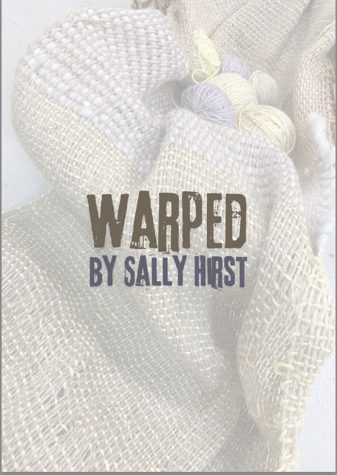 Front cover of Sally Hirst's zine; Warped