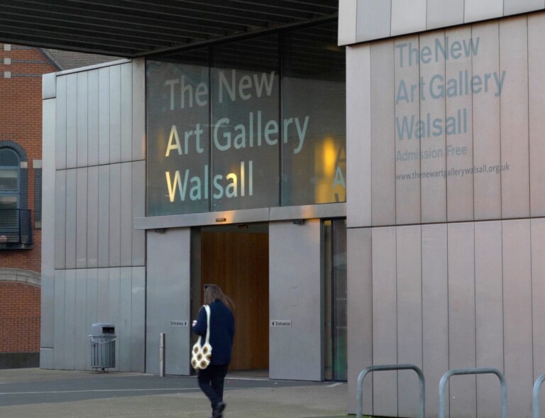 An exterior shot of the New Art Gallery Walsall